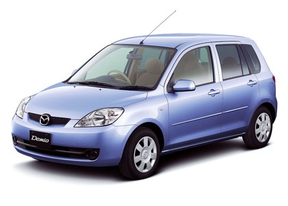 Ворсовые коврики на Mazda Demio II (DY) 2002&nbsp;-&nbsp;2007 в Чебоксарах