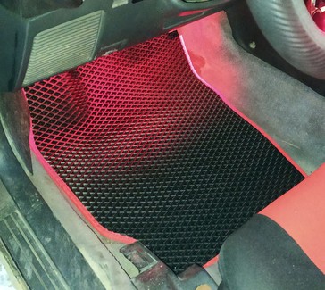 Ворсовые коврики на Toyota Celica (T18) 1989 - 1993 в Чебоксарах Ворсовые коврики на Toyota Celica (T18) 1989 - 1993 в Чебоксарах