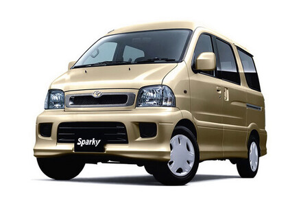 Ворсовые коврики на Toyota Sparky 2000 - 2003 в Чебоксарах Ворсовые коврики на Toyota Sparky 2000 - 2003 в Чебоксарах
