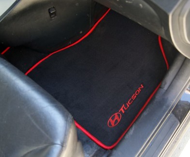 Ворсовые коврики на Hyundai Tucson I 2004&nbsp;-&nbsp;2010 в Чебоксарах