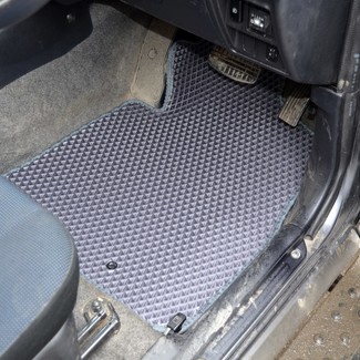 Ворсовые коврики на Mitsubishi Pajero Mini II 1998 - 2012 в Чебоксарах Ворсовые коврики на Mitsubishi Pajero Mini II 1998 - 2012 в Чебоксарах