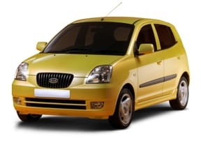 Ворсовые коврики на KIA Picanto I 2004&nbsp;-&nbsp;2011 в Чебоксарах