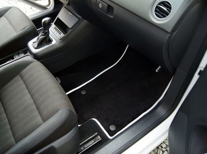 Ворсовые коврики на Volkswagen Tiguan I 2006 - 2017 в Чебоксарах Ворсовые коврики на Volkswagen Tiguan I 2006 - 2017 в Чебоксарах