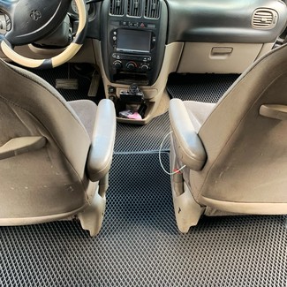 Ворсовые коврики на Chrysler Town and Country IV длинная база 2000&nbsp;-&nbsp;2007 в Чебоксарах