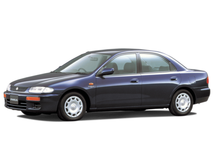 Ворсовые коврики на Mazda Familia (BH) 1994&nbsp;-&nbsp;1999 в Чебоксарах