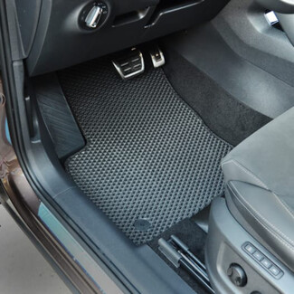 Ворсовые коврики на Volkswagen Tiguan L 2020 - 2026 в Чебоксарах Ворсовые коврики на Volkswagen Tiguan L 2020 - 2026 в Чебоксарах