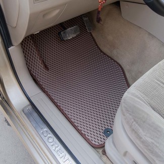 Ворсовые коврики на KIA Sorento I 2002&nbsp;-&nbsp;2009 в Чебоксарах