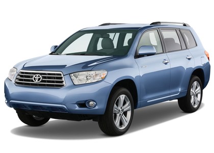 Ворсовые коврики на Toyota Highlander II 2007&nbsp;-&nbsp;2013 в Чебоксарах