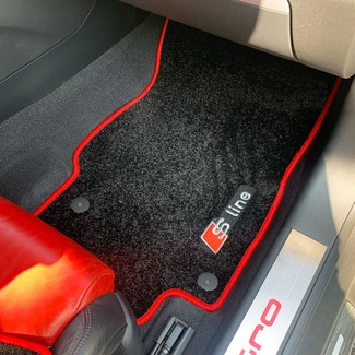 Ворсовые коврики на Audi TT (8J) 2006 - 2014 в Чебоксарах Ворсовые коврики на Audi TT (8J) 2006 - 2014 в Чебоксарах