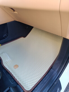 Ворсовые коврики на KIA Carnival IV 7 мест без оттоманок 2020 - 2026 в Чебоксарах Ворсовые коврики на KIA Carnival IV 7 мест без оттоманок 2020 - 2026 в Чебоксарах