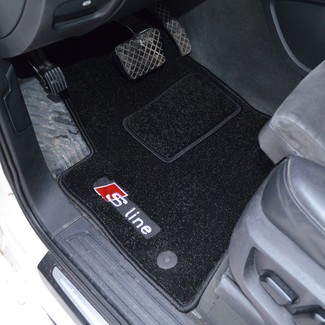 Ворсовые коврики на Audi Q7 I 2005 - 2015 в Чебоксарах Ворсовые коврики на Audi Q7 I 2005 - 2015 в Чебоксарах