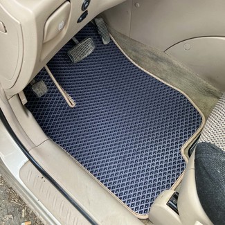 Ворсовые коврики на KIA Carens II 2006 - 2012 в Чебоксарах Ворсовые коврики на KIA Carens II 2006 - 2012 в Чебоксарах