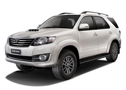 Ворсовые коврики на Toyota Fortuner I 2004&nbsp;-&nbsp;2015 в Чебоксарах