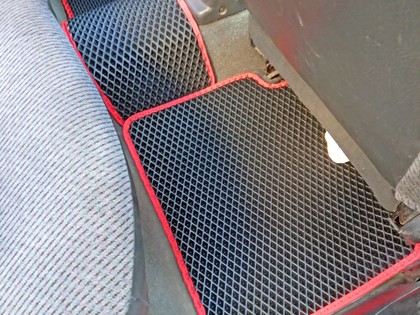 Ворсовые коврики на Honda Civic VI 4d 1995 - 2002 в Чебоксарах Ворсовые коврики на Honda Civic VI 4d 1995 - 2002 в Чебоксарах