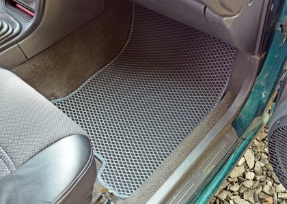 Ворсовые коврики на Subaru Impreza I 1992 - 2000 в Чебоксарах Ворсовые коврики на Subaru Impreza I 1992 - 2000 в Чебоксарах