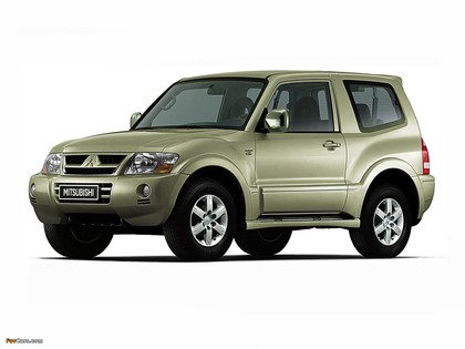 Ворсовые коврики на Mitsubishi Pajero III 1999&nbsp;-&nbsp;2006 в Чебоксарах