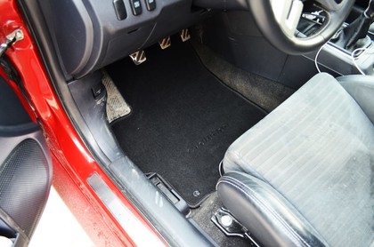 Ворсовые коврики на Mitsubishi Lancer Evolution X 2007 - 2016 в Чебоксарах Ворсовые коврики на Mitsubishi Lancer Evolution X 2007 - 2016 в Чебоксарах