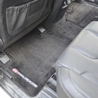 Ворсовые коврики на Hyundai Palisade 2018 - 2026 в Чебоксарах Ворсовые коврики на Hyundai Palisade 2018 - 2026 в Чебоксарах