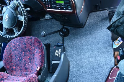 Ворсовые коврики на Hyundai Universe Space Luxury  в Чебоксарах