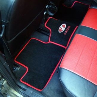 Ворсовые коврики на Lada (ВАЗ) Kalina 2004 - 2018 в Чебоксарах Ворсовые коврики на Lada (ВАЗ) Kalina 2004 - 2018 в Чебоксарах