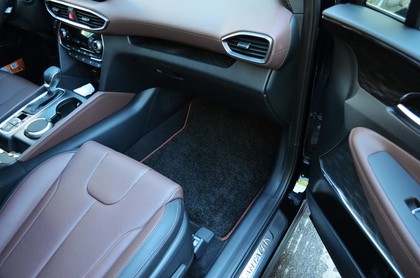 Ворсовые коврики на Hyundai Santa Fe IV 2018&nbsp;-&nbsp;2021 в Чебоксарах