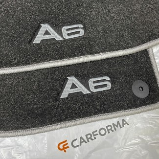 Ворсовые коврики на Audi A6 Allroad quattro (C6) 2006 - 2012 в Чебоксарах Ворсовые коврики на Audi A6 Allroad quattro (C6) 2006 - 2012 в Чебоксарах