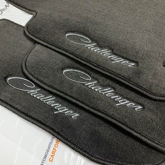 Ворсовые коврики на Dodge Challenger III 2008&nbsp;-&nbsp;2023 в Чебоксарах