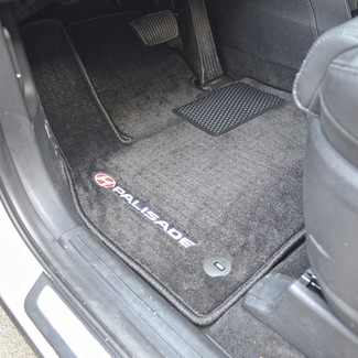 Ворсовые коврики на Hyundai Palisade 2018 - 2026 в Чебоксарах Ворсовые коврики на Hyundai Palisade 2018 - 2026 в Чебоксарах