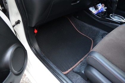 Ворсовые коврики на Honda Fit Shuttle 2011 - 2015 в Чебоксарах Ворсовые коврики на Honda Fit Shuttle 2011 - 2015 в Чебоксарах