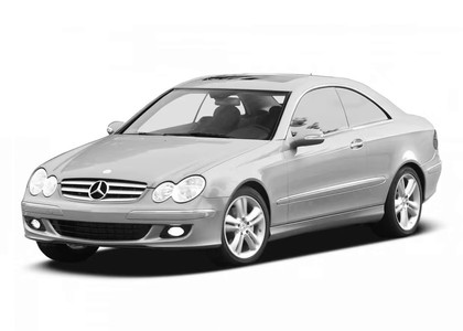 Ворсовые коврики на Mercedes CLK (C209) 2002&nbsp;-&nbsp;2009 в Чебоксарах