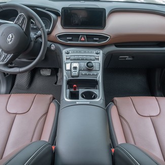 Ворсовые коврики на Hyundai Santa Fe IV рестайлинг 2020&nbsp;-&nbsp;2026 в Чебоксарах