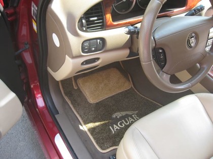 Ворсовые коврики на Jaguar S-Type 1998&nbsp;-&nbsp;2008 в Чебоксарах