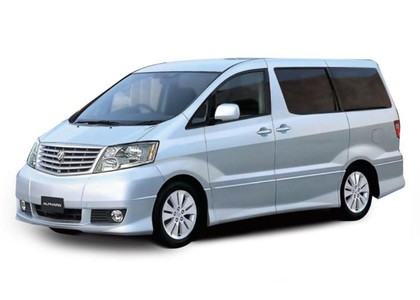 Коврики на Toyota Alphard (H10) 2002 - 2008 в Чебоксарах Коврики на Toyota Alphard (H10) 2002 - 2008 в Чебоксарах