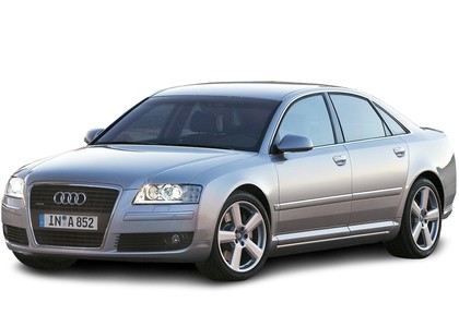 Ворсовые коврики на Audi A8 (D3) 2002&nbsp;-&nbsp;2010 в Чебоксарах