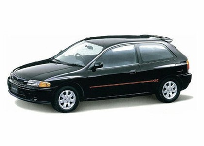 Ворсовые коврики на Mazda Familia (BH) 1994&nbsp;-&nbsp;1999 в Чебоксарах