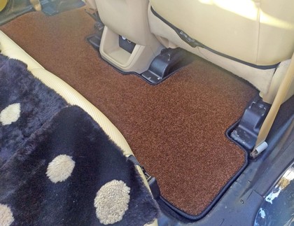 Ворсовые коврики на Toyota Highlander III 2013 - 2020 в Чебоксарах Ворсовые коврики на Toyota Highlander III 2013 - 2020 в Чебоксарах