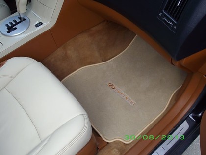 Ворсовые коврики на Infiniti FX I 2003 - 2008 в Чебоксарах Ворсовые коврики на Infiniti FX I 2003 - 2008 в Чебоксарах