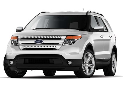 Ворсовые коврики на Ford Explorer V 2010 - 2019 в Чебоксарах Ворсовые коврики на Ford Explorer V 2010 - 2019 в Чебоксарах