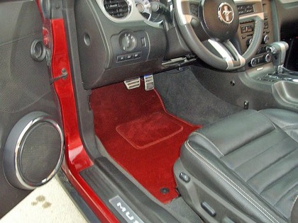 Ворсовые коврики на Ford Mustang V 2004&nbsp;-&nbsp;2014 в Чебоксарах