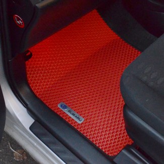 Ворсовые коврики на Subaru Trezia 2010 - 2016 в Чебоксарах Ворсовые коврики на Subaru Trezia 2010 - 2016 в Чебоксарах