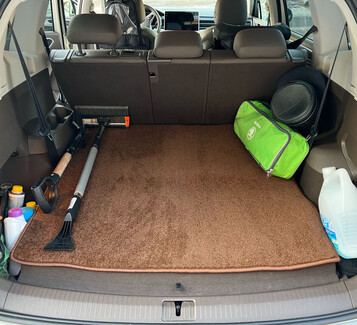 Ворсовые коврики на Volkswagen Tiguan L 2020 - 2026 в Чебоксарах Ворсовые коврики на Volkswagen Tiguan L 2020 - 2026 в Чебоксарах