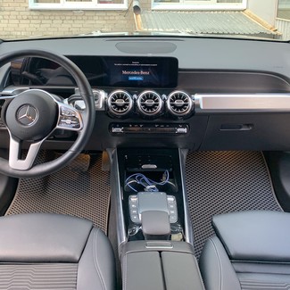 Ворсовые коврики на Mercedes GLB (X247) 2019 - 2026 в Чебоксарах Ворсовые коврики на Mercedes GLB (X247) 2019 - 2026 в Чебоксарах