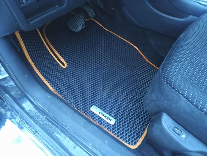 Ворсовые коврики на Citroen C4 I 2004 - 2011 в Чебоксарах Ворсовые коврики на Citroen C4 I 2004 - 2011 в Чебоксарах