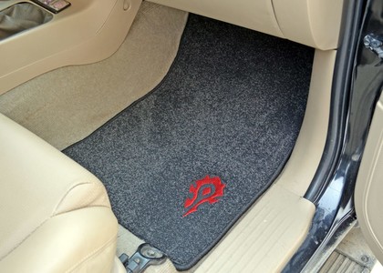 Ворсовые коврики на Toyota Fortuner I 2004&nbsp;-&nbsp;2015 в Чебоксарах