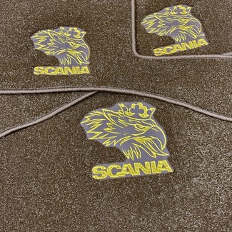 Ворсовые коврики на Scania 6-series 2018 - 2026 в Чебоксарах Ворсовые коврики на Scania 6-series 2018 - 2026 в Чебоксарах