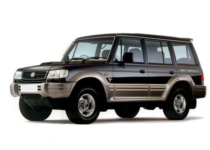 Ворсовые коврики на Hyundai Galloper II 1997 - 2003 в Чебоксарах Ворсовые коврики на Hyundai Galloper II 1997 - 2003 в Чебоксарах