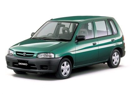 Ворсовые коврики на Mazda Demio I (DW) 1996 - 2002 в Чебоксарах Ворсовые коврики на Mazda Demio I (DW) 1996 - 2002 в Чебоксарах