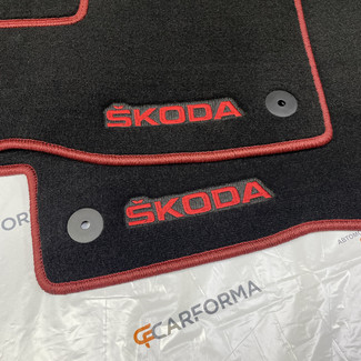 Ворсовые коврики на Skoda Felicia 1994 - 2001 в Чебоксарах Ворсовые коврики на Skoda Felicia 1994 - 2001 в Чебоксарах