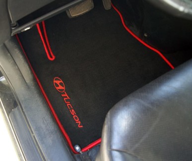 Ворсовые коврики на Hyundai Tucson I 2004&nbsp;-&nbsp;2010 в Чебоксарах