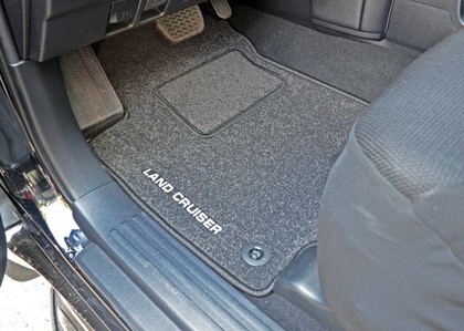 Ворсовые коврики на Toyota Land Cruiser Prado 150 2009&nbsp;-&nbsp;2023 в Чебоксарах